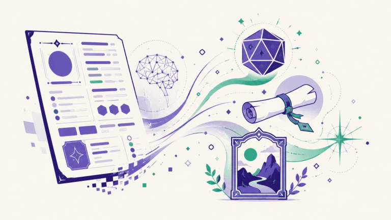 DnD AI character generator — creating characters, backstories and portraits with AI