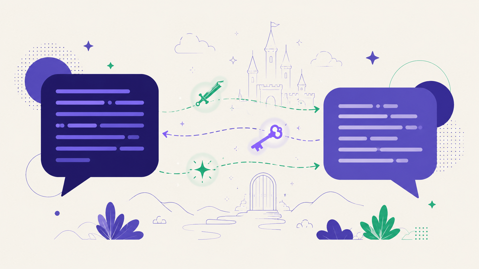 Text based roleplay — collaborative storytelling through exchanged messages
